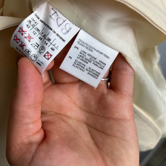 NWT MAXMARA VINTAGE Virgin Wool 90s Blazer - Picture 6 of 7